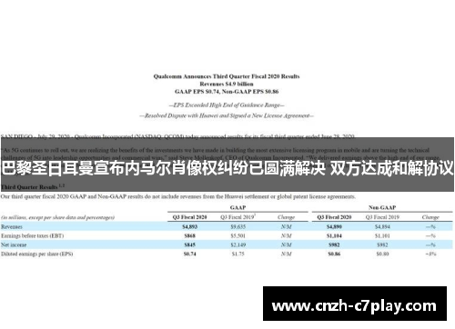 巴黎圣日耳曼宣布内马尔肖像权纠纷已圆满解决 双方达成和解协议